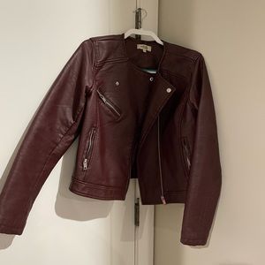 Maroon jacket